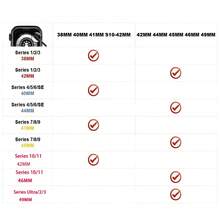 适用于 Ultra3/2 49mm、11/10/9/8/7 以及 SE2 46mm、45mm、41mm、44mm、40mm 的金属米兰尼斯表带，磁吸式表带，可替换表带 - 彩色 - 查看 6