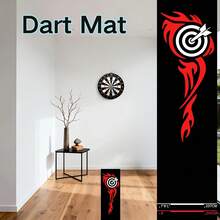 1pc Professional Dart Board, Enhance Your Darts Gaming Experience. Suitable For Casual Players And Competitive Enthusiasts. Rectangular Design With Clear Red And White Measurement Lines To Ensure Each Throw Meets The Standard. - Multicolor - View 7