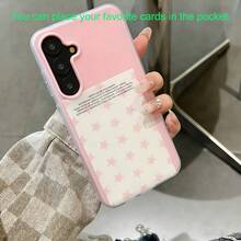 Luxury Candy 2合1 啞光硬殼手機保護殼，適用於 S26 Ultra S25 Ultra A57 A37 A56 A55 A54 A53 A35 A17 A07 A27 A36 A26 A16 S25 FE - 粉色 - 查看 3