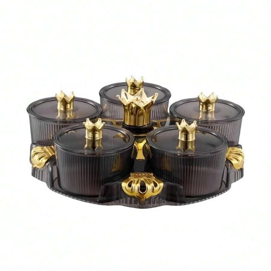 Rastrelliera girevole per lo stoccaggio - Grigio Scuro - Visualizzare 1