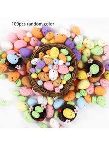 1 gói Bọt lễ Phục sinh Và Giáng sinh Trứng DIY Chấm bi Đồ trang trí , Thích hợp Đối với lễ Phục sinh Và Tiệc Giáng sinh Trang trí - Nhiều màu - Xem 12