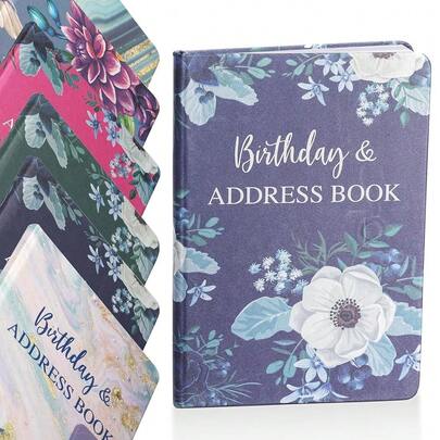 A bis Z Telefon-Adressbuch, A-Z Index, Hardcover, mit Stift, A5, Adressbuch, Home Office, Arbeit