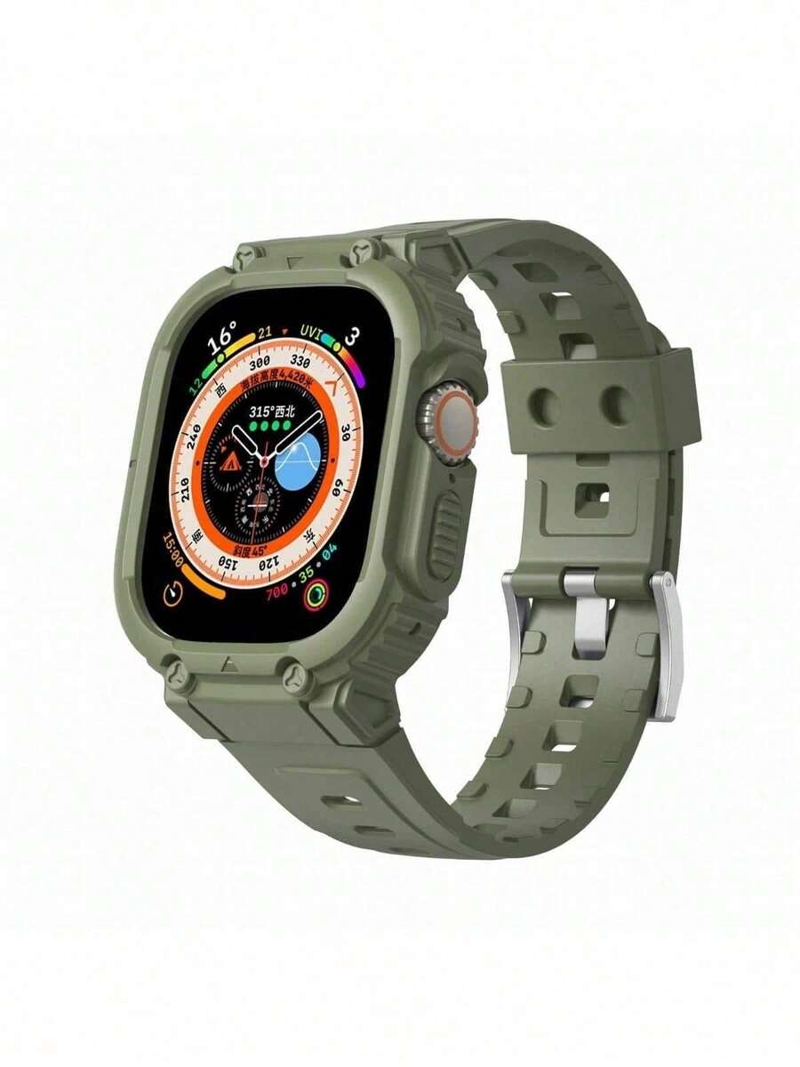 SMART WATCH MX Smartwatch Band - Olive Green - View 1