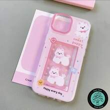Case Cover Transparent Material TPU Cute Puppy And Cat Prints I P H ONE XR 11 12 13 14 15 16 PRO MAX 7 14 15 16 PLUS REDMI A1 A2 A3 A5 9A 10C 12C 11A 13C 14C 11 12 LIRE NOTE 8 9 10 11 12 13 14 PRO POCO C55 C65 X3 X4 X5 A72 S20 FE S21 FE S22 ULTRA S23 FE S23 ULTRA S24 PLUS S24 ULTRA S25 ULTRA MOTO G04 G7 G9 PLAY G10 G13 G23 G14 G15 G20 G22 G24 G30 G32 G34 G35 G52 G53 G54 G60 G84 E7 E13 E20 E22 EDGE 30 40 CASE - 透明1 - 查看 1