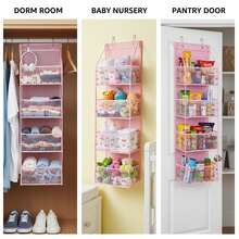 Multilayer PVC Hanging Storage Organizer Bag – Foldable And Space-Saving Storage For Toys, Bags, And Household Items, Ideal For Bedroom & Living Room - 蝴蝶結 - 查看 8