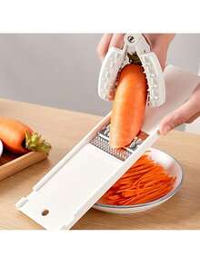 Random Color Kitchen Finger Guard Protector, Vegetable Slicer Cutter Holder, Anti-Scratch Grater Clip - 1 - View 6
