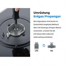 IsEasy Gas Stoves - EU C Type Plug(220-240V) - View 7