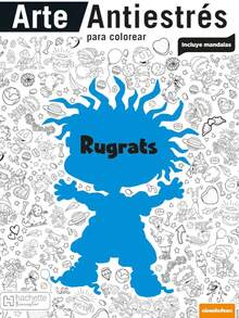 LIBRO ANTIESTRES PARA COLOREAR- RUGRATS - Libro único - Ver 1