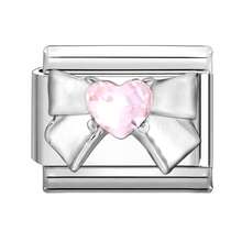 这款一体式DIY意大利模块化手链融合了心形、蝴蝶结、樱桃、贝壳、海星和蝴蝶等元素，是送给朋友、家人或伴侣的完美派对礼物，也适合圣诞节、新年、万圣节和情人节等节日佩戴。 - M290348 - 查看 20