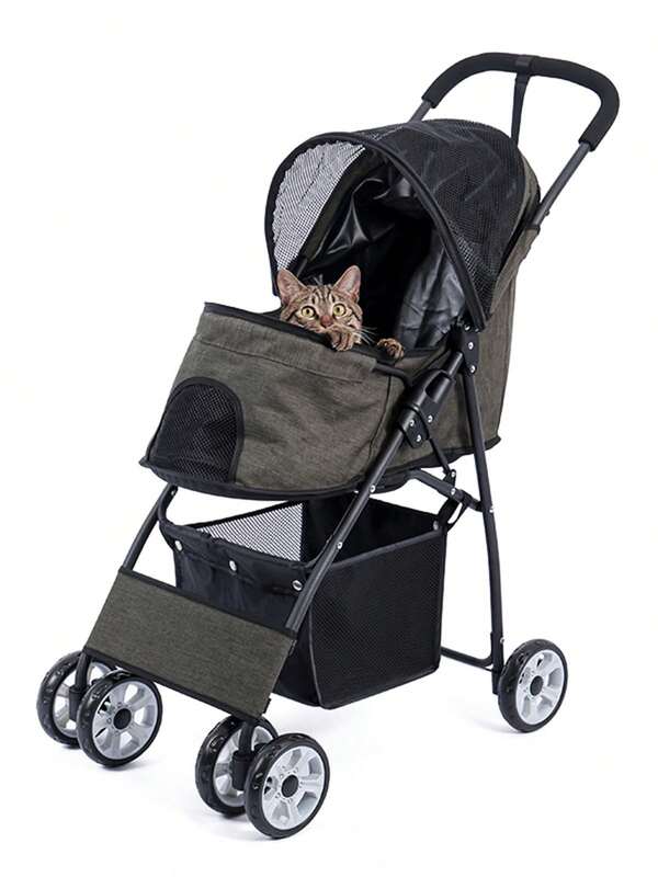 PAWZ Road TIERTRAGSTELLER Hundewagen Hundebuggy Stabiler Kinderwagen für Hunde und Katzenbuggy für den Außenbereich, für Welpen und Katzen