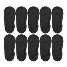 Women Summer Silicone Non-Slip No Show Socks Invisible Thin Ice Silk Boat Sock Breathable Soft Elastic Shallow Mouth Socks - Multicolor - View 17