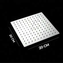 ELE-GATE Regadera Cuadrada Tipo Lluvia de Acero Inoxidable - A - Ver 6