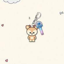 Choi Seung-Cheol, Yoon Jeong-, Hong Ji-Soo Miniteen Pendant Keychain - Multicolor - View 14