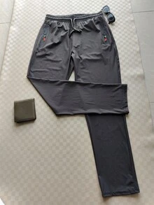 Men's Quick-Drying Stretch Pants - 819 Gray - View 1