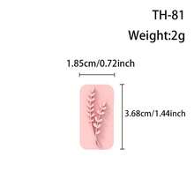 Minimalist Botanical Leaf & Branch Polymer Clay Mold Set For Handmade Earrings & Pendants - TH81 - View 17