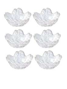 Sakura Glass Dipping Bowl Set - Ideal For Appetizers, Desserts, Fruits And Sauces - Elegant Gold Rimmed, Perfect For Home Kitchen, Restaurant And School - Clear - View 20