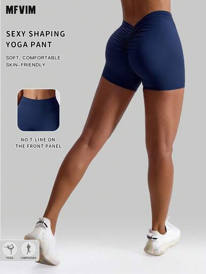  Pantalones de yoga con estiramiento y cepillado para mujer de MFVIM, que levantan el trasero y controlan el abdomen, a prueba de sentadillas, adecuados para correr, pilates, yoga, ropa deportiva de moda