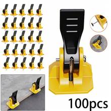 100PCS Tile Leveling System Kits Reusable Tile Spacer Wall Floor Clips Tool Set - 100 PCS - View 3