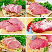 Mazo para carne de madera de dos caras para ablandar filetes de ternera. Práctico utensilio de cocina. - Albaricoque - Ver 8