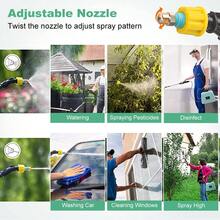 CASALIVA Pulverizador Eléctrico de 5 litros, Boquilla Ajustable de Gran Capacidad, Ahorro de Tiempo para Granja, Jardín, Alimentado por Batería para Agricultores y Usuarios Domésticos - Azul - Ver 6