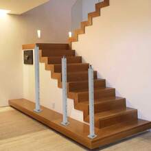 Futchoy Stainless Steel Cable Railing Post 0-90 Angle Handrail Railing With Pre-Drilled - Silver - View 4