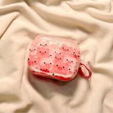Cartoon Mini Pink Pig Head Protective Case Compatible With Apple Wireless Earphone Case, Scratch-Resistant And Anti-Drop - Clear - View 10