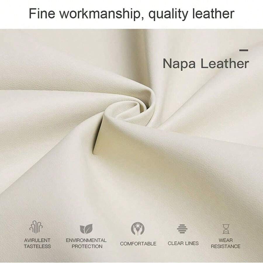 Luxury Car Neck Pillow Car Travel Neck Rest Pillows Seat Cushion Support Napa Leather For Mercedes Benz SClass Headrest Black - Black - View 1