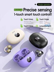 【Acer 官方正品】OHR577 无线耳机，耳挂式设计，立体声重低音，开放式耳机，低延迟游戏，佩戴舒适，适合商务、运动、跑步、健身，兼容手机、平板、笔记本电脑，圣诞节、情人节礼物推荐 - 均碼 - 查看 12