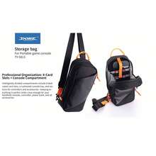 1pc Black PU Material Portable Console Carrying Case, Durable, Waterproof, Compatible With SWITCH/SWITCH2/P5/STEAM DECK/ROG XBX ALLY X - Black - View 6