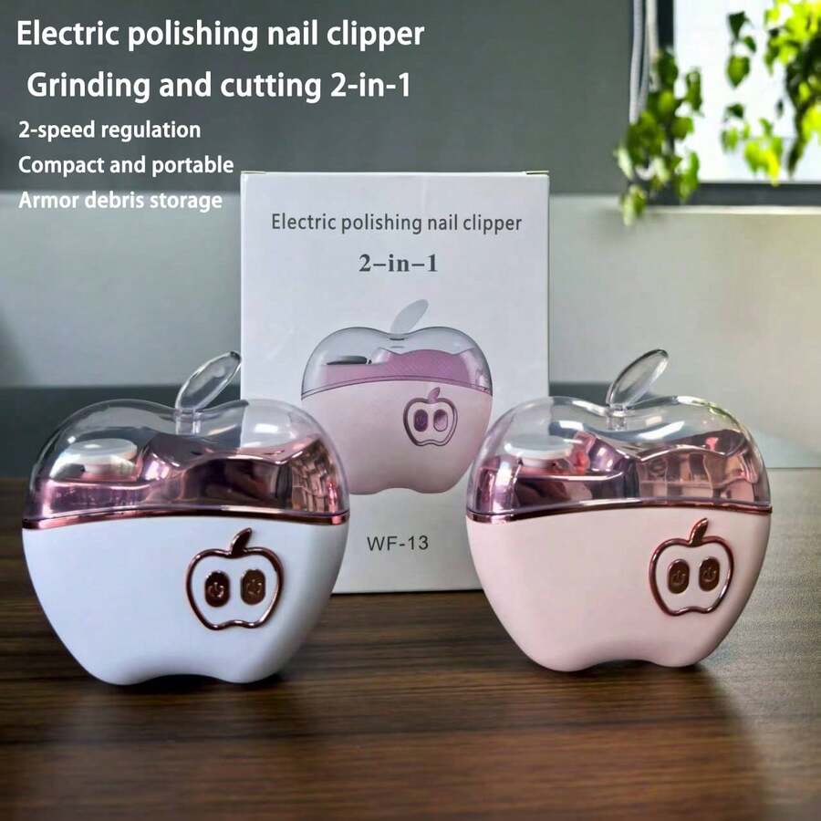 USB Rechargeable Electric Nail Clipper - Automatic, Portable, Multi-Functional, With Anti-Pinch Hand, Foot And Nail Design, 400mAh Lithium Battery Capacity Long Lasting, Cost-Effective Nail Care Tool.