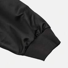 Nike Men's AS M NK CLUB VARSITY JKT Woven Jacket Without Hood IF0728-010 - Black - View 5