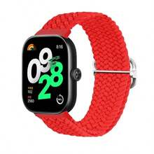 Nylon Strap Compatible With Xiaomi Smart Watch Series Mi Band 9PRO/8PRO, Elastic Adjustable Braided Solo Loop Replacement Belt Bracelet, Also Suitable For Smartwatch Series Watch 4/5/6, Fashionable Accessory For Male And Female, Great Gift For Men And Women - Multicolor - View 20