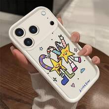 Lovebirds For  Moto E40 32 30 22 13 DGE60 50 PRO G85 84 75 55 54 53 45 35 34   32 30 24 23 22 20 15 14 13 10 FUSION Vivo Y100 78 78M 78T1 77T 36 30 E PR0   LITE 28E 28 27 S 27 18 17 11 Thickened Shockproof, Premium Silicone, Trendy   Creative Soft Shell - Agapornis - PSEWEY negro - Ver 6
