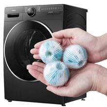 Hair Cleaner, Lint Catcher, Hair Remover, Lint And Debris Remover, Stain Removal Laundry Ball, Anti-, Stain Removal Ball, Pet Hair Cleaner, Household Washing Machine Cleaning Tool For Clothes - Multicolor - View 5