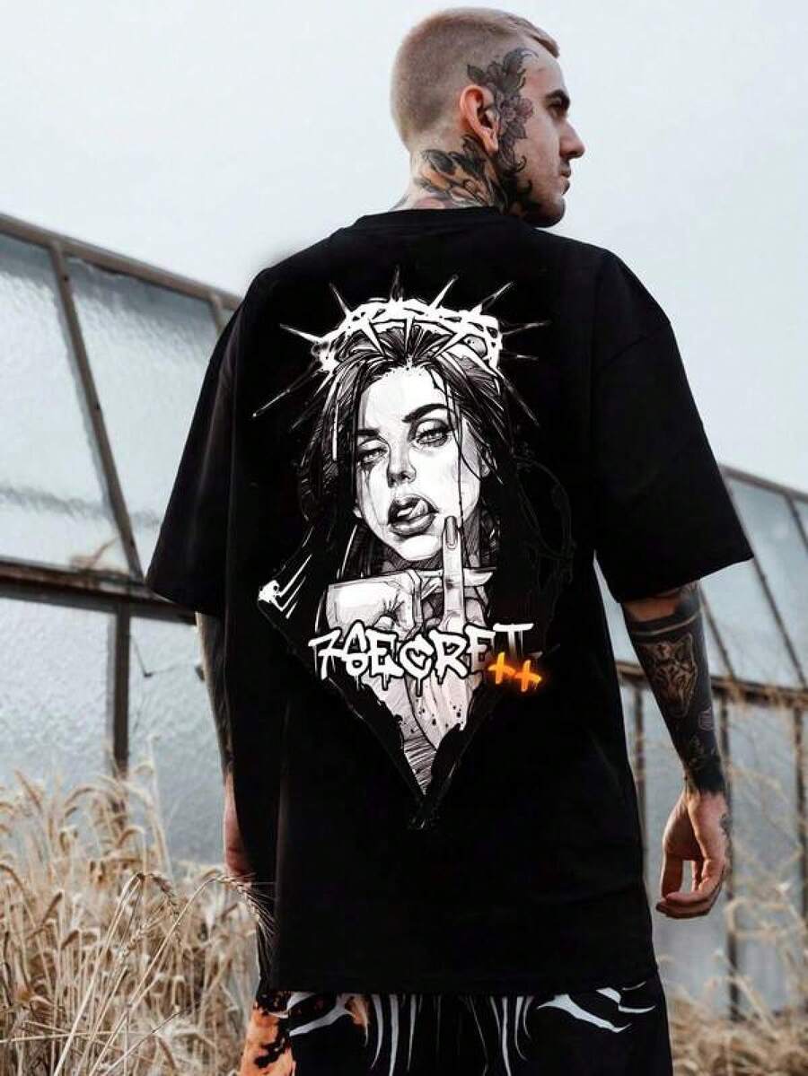 Tee-shirts et débardeurs pour hommes pour l'extérieur - Noir - Voir 1