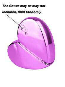 1件/2件25毫升心形香水喷雾瓶，菱形铝制喷雾器，可再填充小香水瓶 - 彩色 - 查看 11