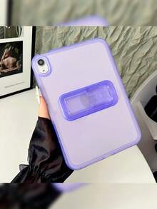 极简透明支架保护套，兼容苹果 Mini 6/7、Tab A7/9、iPad 5/5 Pro、iPad SE11、Matepad 11.5 等平板电脑，防摔透明支架平板电脑保护套 - 黑色 - 查看 5