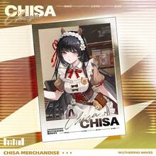 1PC Wuthering Waves Anime Kuchiba Chisa Character Merch Set, Includes Round Badge, Acrylic Keychain & Collectible Card, Transparent Backpack Pendant, Desktop Decor, Collectible Art Gift For Anime Lovers - Multicolor - View 15