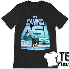 The Mandalorian Spanish DisneyStarWars T.V Show Tee _ T-Shirt - màu đen - Xem 1