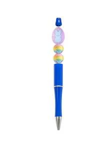 1 Custom Easter Egg Beaded Ballpoint Pen With Personalized Cute Text. Perfect As A Birthday Gift, Back-To-School Season Present, Unisex Ballpoint Pen, Anniversary Keepsake, Nurses' Day Gift - Multicolor - View 11