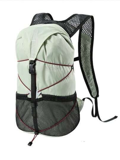 CAMEL CROWN Bolsa de viaje plegable de gran capacidad, mochila para viajes de corta distancia, bolsa de almacenamiento para fitness