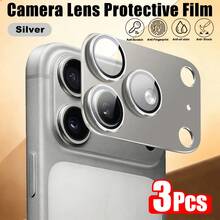 CASECOPS 适用于 17 Pro Max 和 17 Pro 的 3 片原装彩色金属相机镜头保护膜，5 种颜色可选。采用 AR+AF 高品质 9H 硬度钢化玻璃制成，防油、防刮、防指纹、防尘，全覆盖，安装无气泡、无灰尘，为智能手机摄像头提供全方位保护。更多颜色可选，时尚设计，耐用保护壳，适合智能手机用户和摄影爱好者，是生日、送给家人和朋友的理想礼物。 - 3件 - 查看 13
