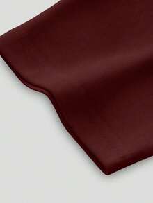 Men's T-Shirt, 100% Cotton, Palms Print - 紫紅色 - 查看 5
