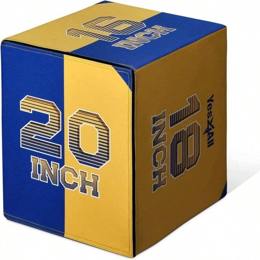 イエスフォーオール ソフトプライオボックス バスケットボールバージョン クロストレーニング 踏み台昇降 ジャンプトレーニング - B.バスケットボールバージョン + 51cm*46cm*41cm /12kg + 単品 - チェックする 1