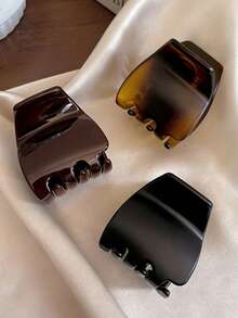 3pcs Elegant High Ponytail Hair Clips, Women's Premium 2026 New Style Occipital Hair Accessories - Multicolor - View 3