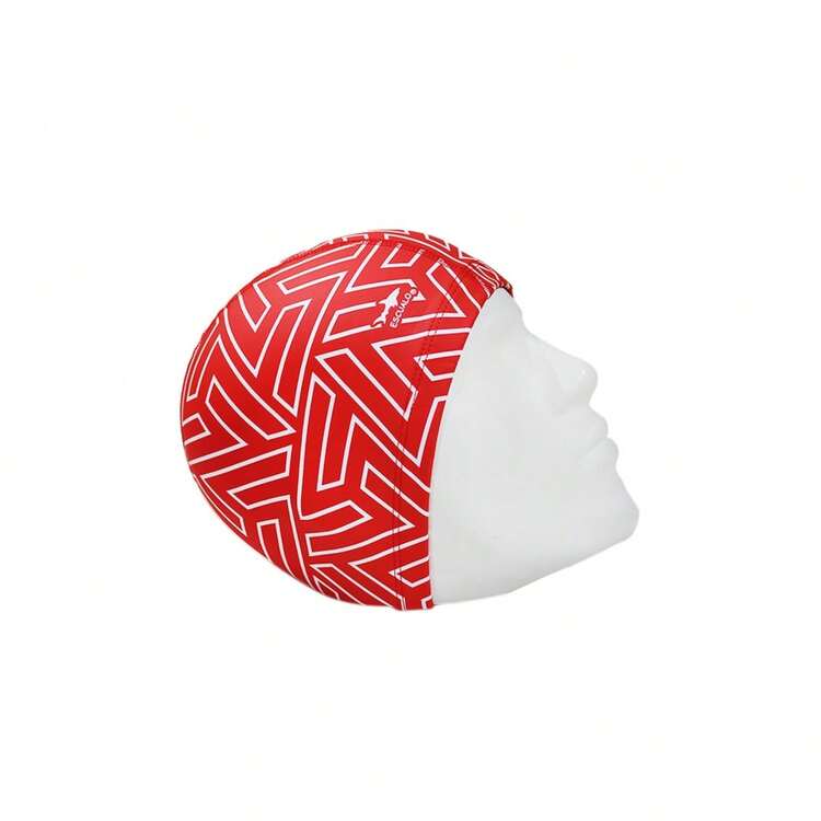 Gorra de natación de tela siliconada (hibrida), unitalla y cómoda. Ideal para entramiento y actividades acuáticas. Modelo TEKNO JAPONESA marca Escualo. - Blanco - Añade 2
