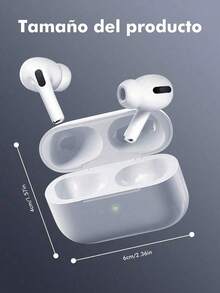 Wireless Sports Headphones Compatible With Android And IOS, High-Quality Music, Ergonomic Design, Long Battery Life, Clear Sound, Modern Accessories. 8 In 1 Air4 Wireless Earbuds ANC -36dB Noise Cancelling, 33H Battery Life, High-Fidelity Sound, 360° HiFi Stereo, IPX5 Waterproof, Touch Control, HD Voice Calls, Bluetooth 5.3, Type-C Charging, Universal Compatibility Phone Android Laptops, 1:1 Apods Pro Style Replica, TWS Ear Buds Bluetooth Headphones, Audifonos For Sports Gaming Travel Office Home Daily Use - 白色的 - 查看 4