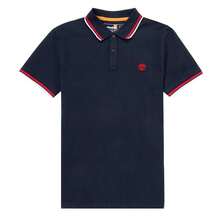 Timberland Áo Polo Nam Mềm Mại, Áo Polo Thể Thao Thường Ngày Nhẹ M62SH433 - Xanh đậm - Xem 1