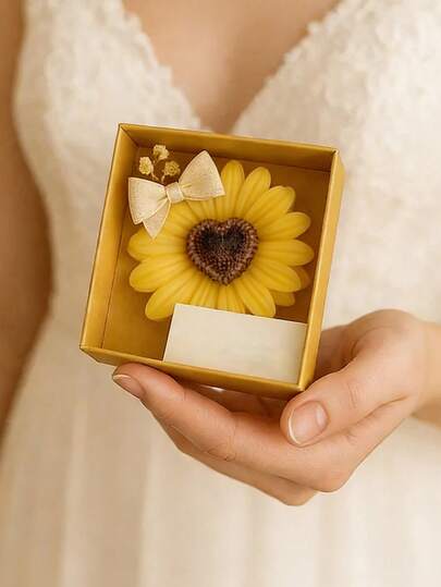 3D Sunflower Daisy Silicone Mold | Heat Resistant Reusable Easy Demold With Center Disc, Handmade DIY Candle/Resin/Soap/Plaster For Valentine's Day, Mother's Day, Wedding, Birthday, Home Decor, Holiday Gift Mold