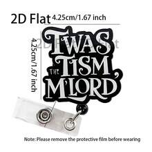 1pc Retractable Badge Holder With Cute Cartoon Design, Suitable For Teachers, Nurses, Hospital ID Cards, Office Lanyards - A - View 13